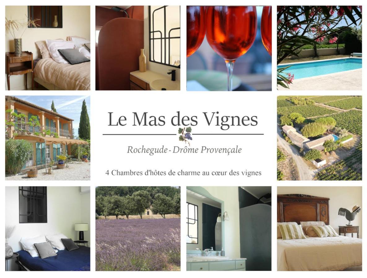 Maison d´hôtes Le Mas des Vignes Hotel Rochegude  Exterior foto